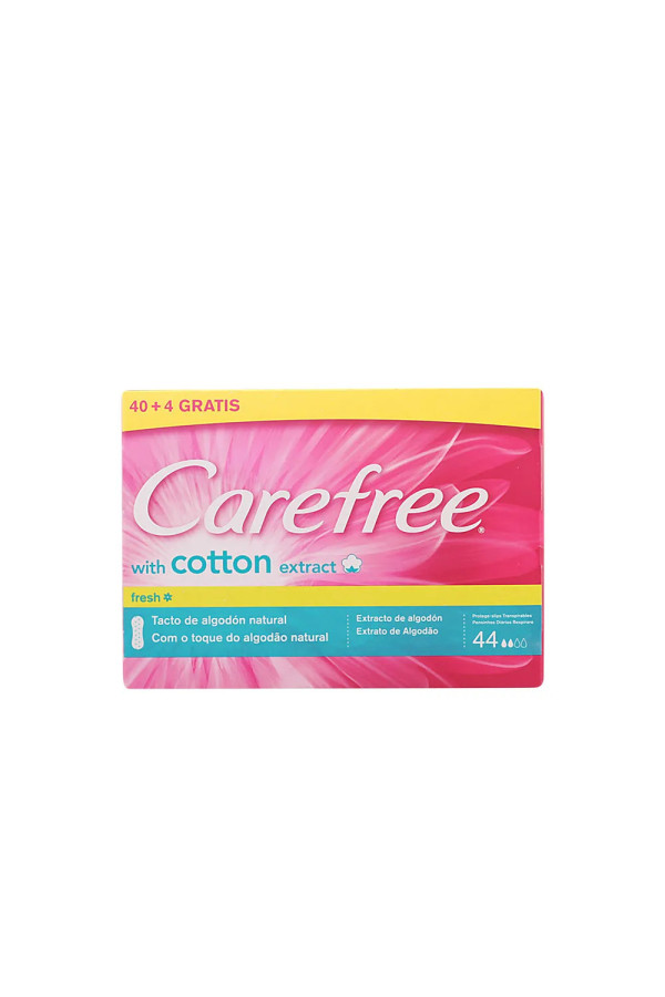 Carefree With Cotton Extract Fresh Protège Slip 44 Unités