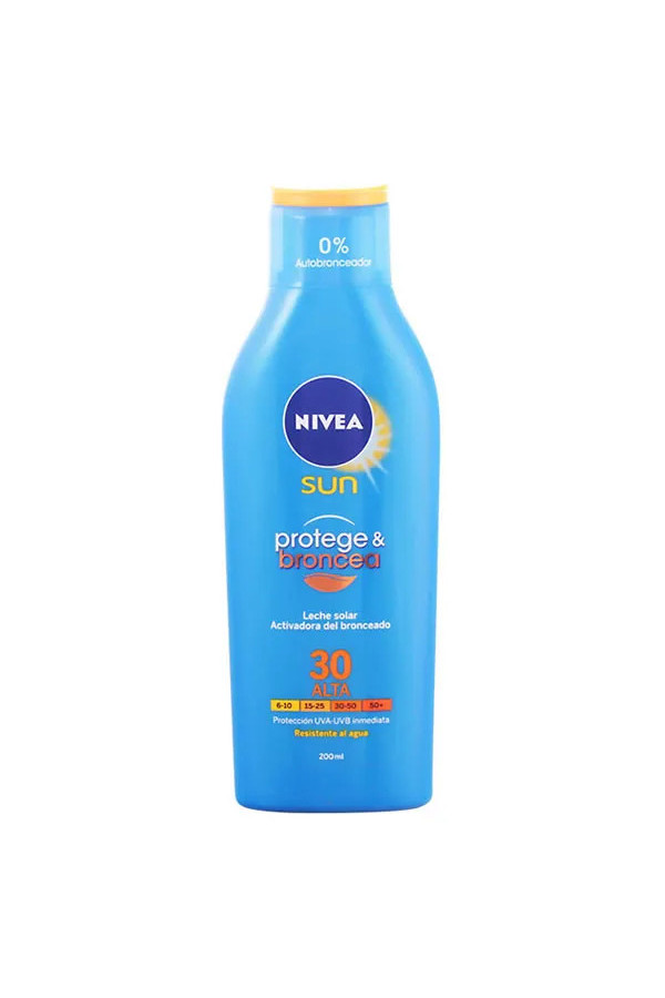Nivea Sun Lait Protecteur Protect And Bronze Spf30 200ml