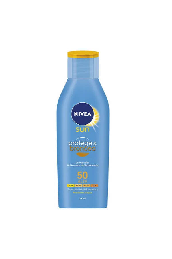 Nivea Sun Lait Protecteur Protect And Bronze Spf50 200ml