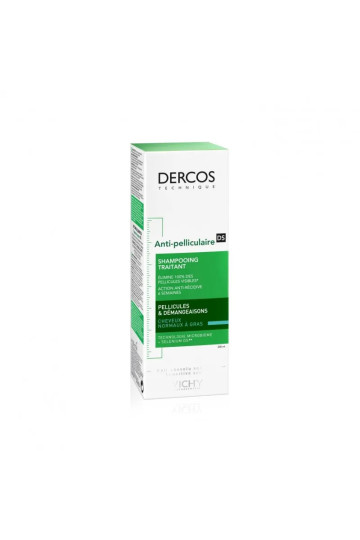 Vichy Dercos Anti Pelliculare Shampooing Cheveus Gras 200ml