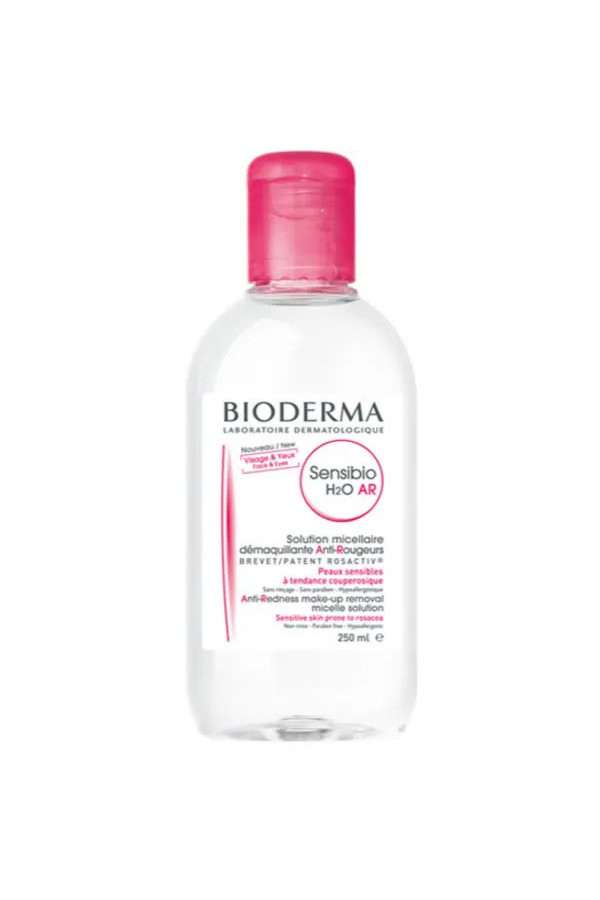 Bioderma Sensibio H2O Ar Solution Micellaire Démaquillante Anti Rougeurs 250ml
