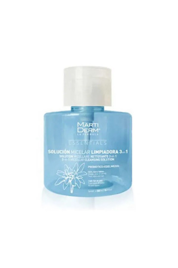Martiderm Essentials Solution Micellaire Nettoyante 3 en 1 Prebiotics Edelweiss 300ml