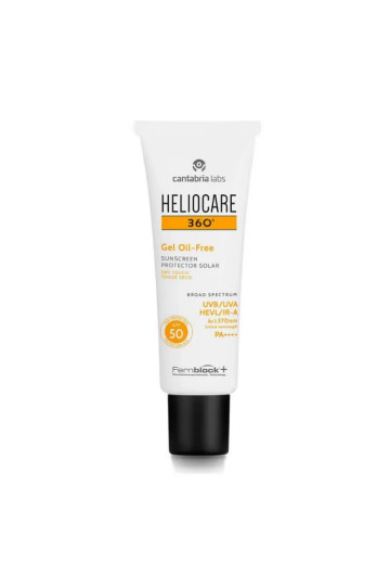 Heliocare 360 Gel Oil Free Dry Touch Visage Spf50 50ml