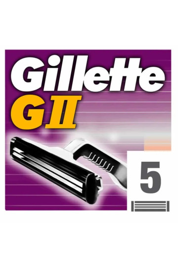 Gillette GII Recharge 5 Unités 