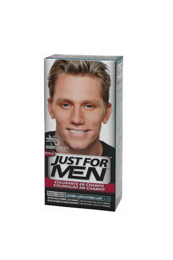Just For Men Shampoing Colorant Châtain Clair 66ml