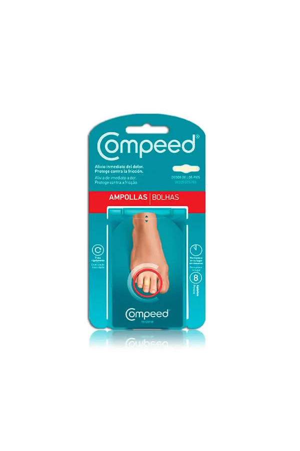Compeed Pansement Ampoules Aux Orteils 8 Unités