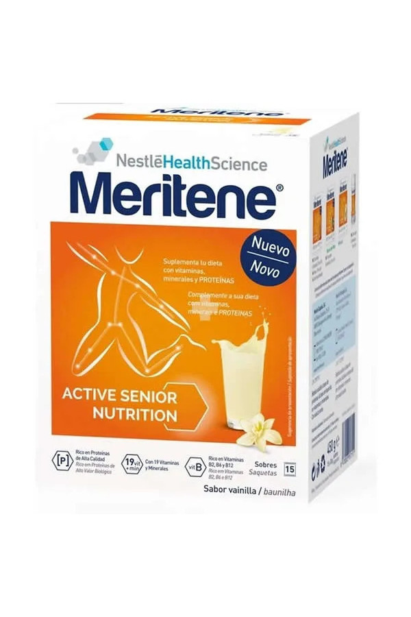 Meritene Batidos Sabor Vainilla 15 Sobres