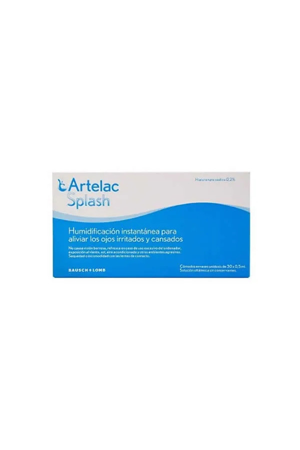 Artelac Splash Colirio Ojos Secos 0.5ml 30 Monodosis