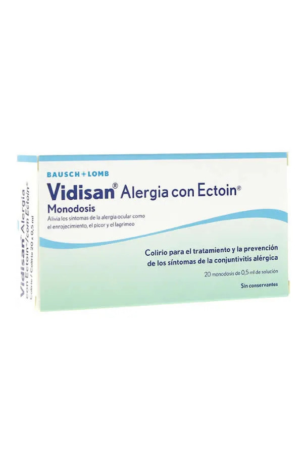 Vidisan Collyre Pour L'Allergie Monodose 20 x 0.5ml