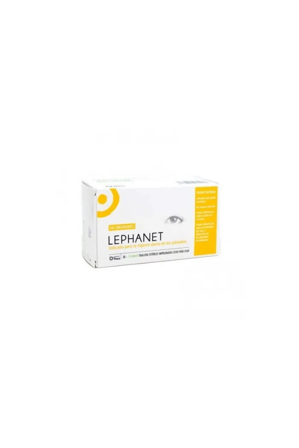 Lephanet Hygiène Des Paupières Et Cils 30+12 Lingettes 