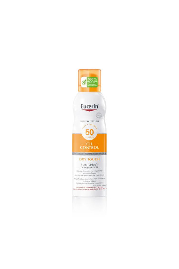 Eucerin Spray Solaire Transparent  Toucher Sec Spf50 200ml 