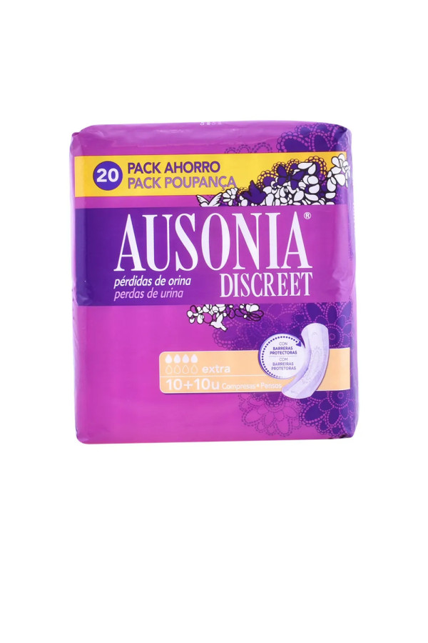 Ausonia Discreet Extra erviettes Hygiéniques 20 Unités