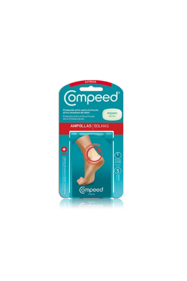 Compeed Pansement Ampoules Moyen +20% Format 5 Unités