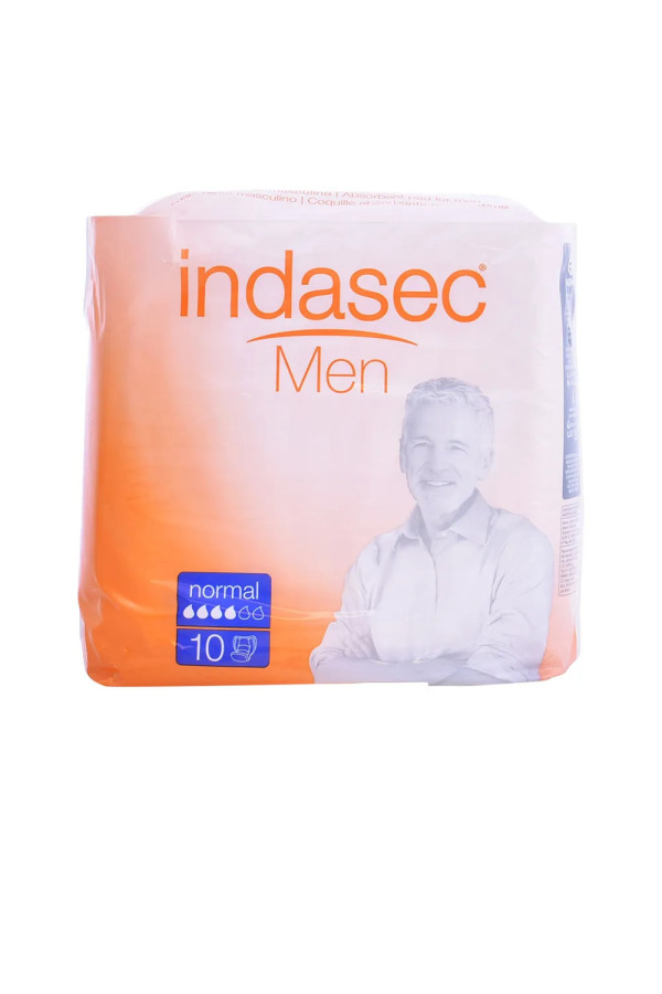Indasec Absorbants Mâles Normaux 10 Unités