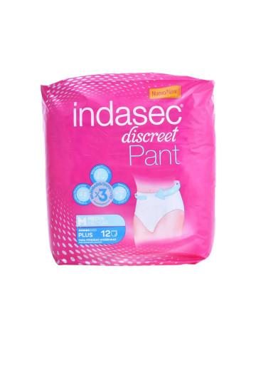 Indasec Pant Plus Taille Moyenne 12 Unités