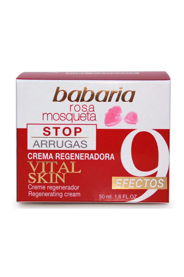 Babaria Rosa Mosqueta Vital Skin Crème Régénératrice Stop Rides 50ml