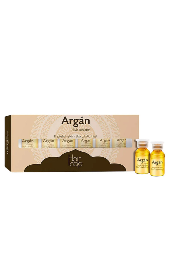 Postquam Hair Care Argan Sublime Elixir Pour Cheveux Fragiles 6x3ml