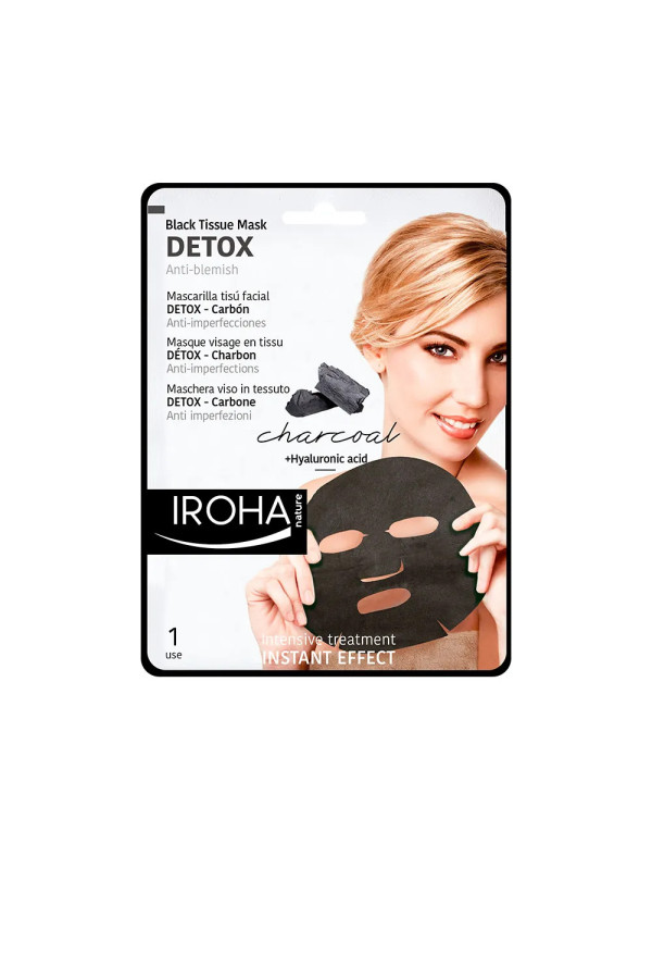 Iroha Nature Detox Masque Visage En Tissu 1 Unité