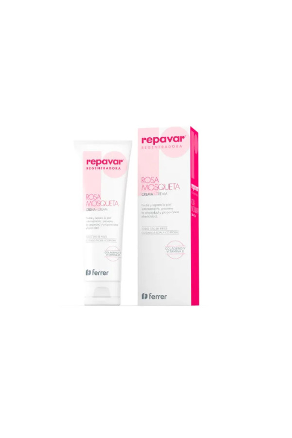 Repavar Regenerate Cream Rosehip Oil 125ml