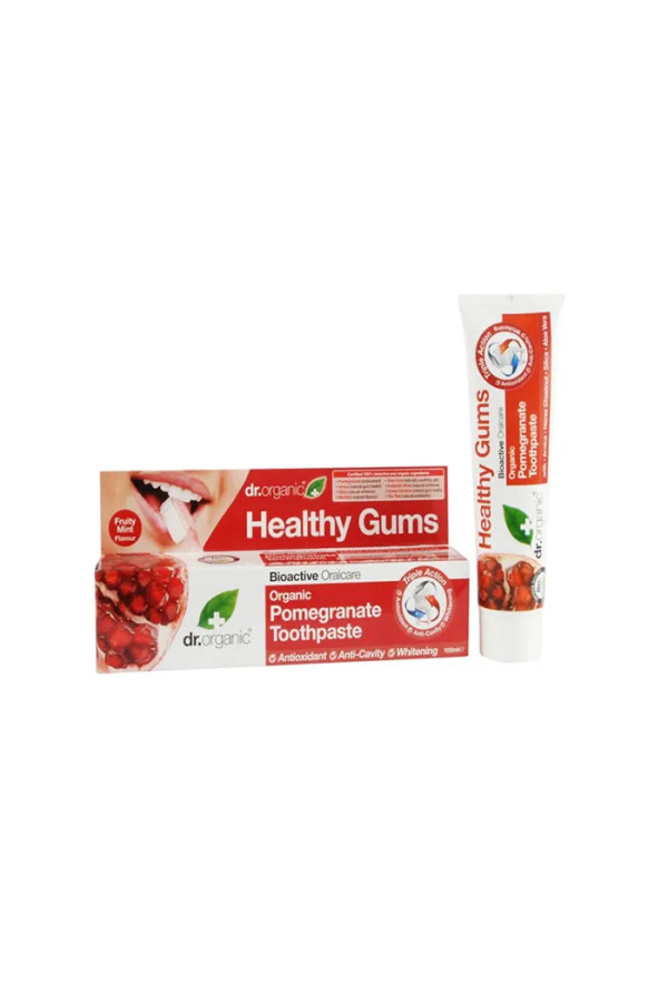 Dr Organic Pomegranate Dentifrice 100ml