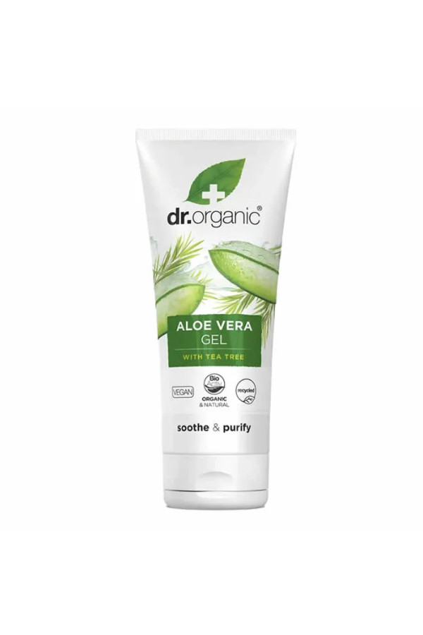 Dr Organic Aloe Vera Gel With Tea Tree 200ml