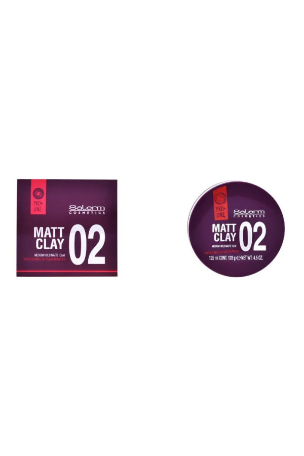 Salerm Cosmetics Matt Clay Medium Hold Matte Clay 125ml