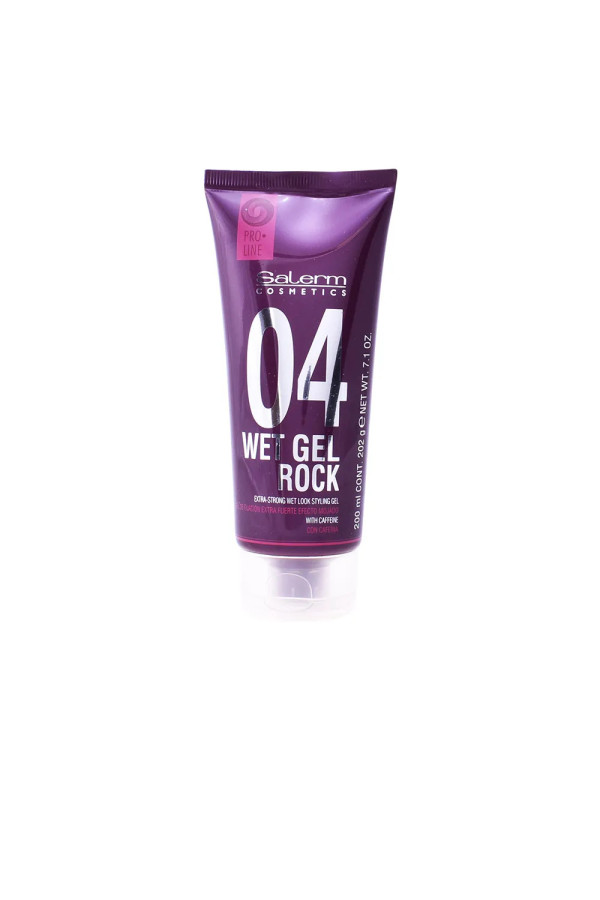 Salerm Cosmetics Wet Gel Rock Extra Strong Wet Look Styling Gel 200ml