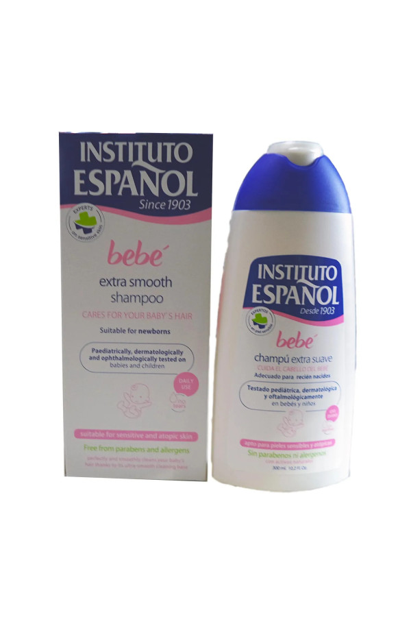 Instituto Español Bebe Shampoing Extra Soft Nouveau-né Peau Sensible Sans Allergènes 300ml