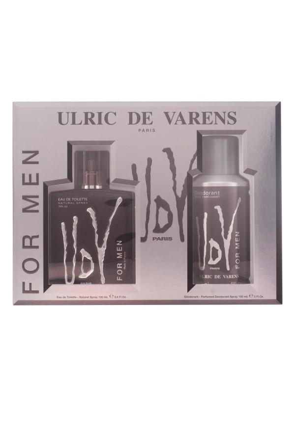 Ulric De Varens Men Eau De Toilette Vaporisateur 100ml Coffret 2 Produits