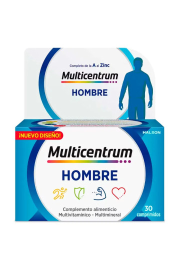 Multicentrum Homme 30 Comprimés 