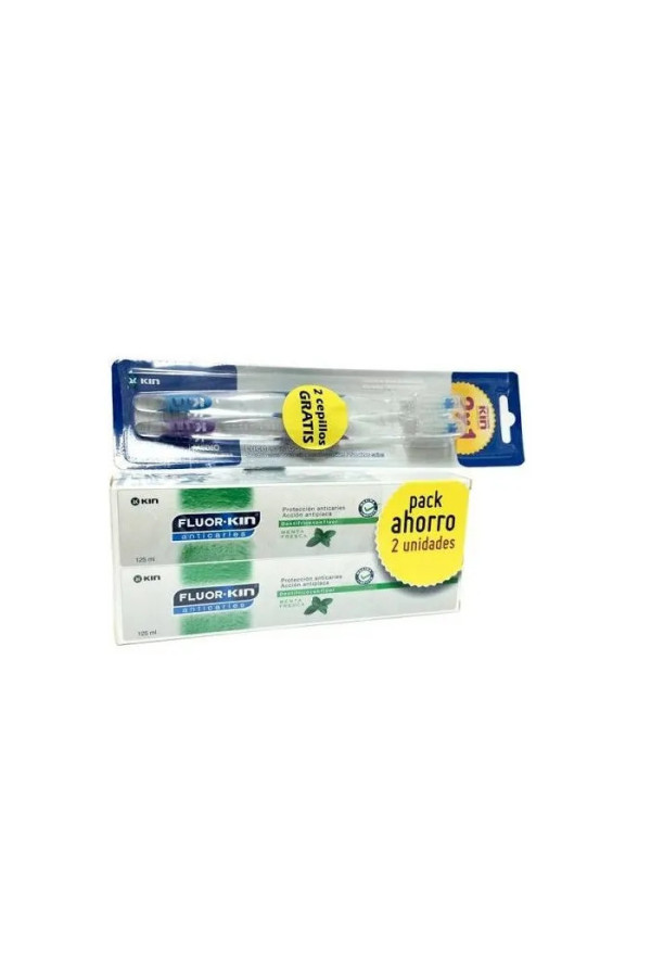 Kin Fluorkin Dentifrice 125ml Set 4 Produits 2018