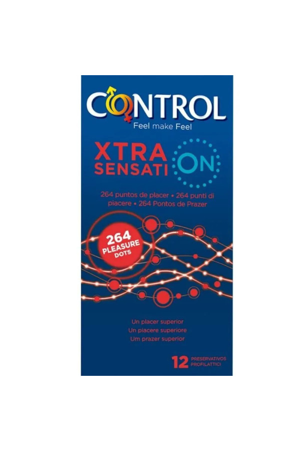 Préservatifs Control Xtra Sensation 12 pièces
