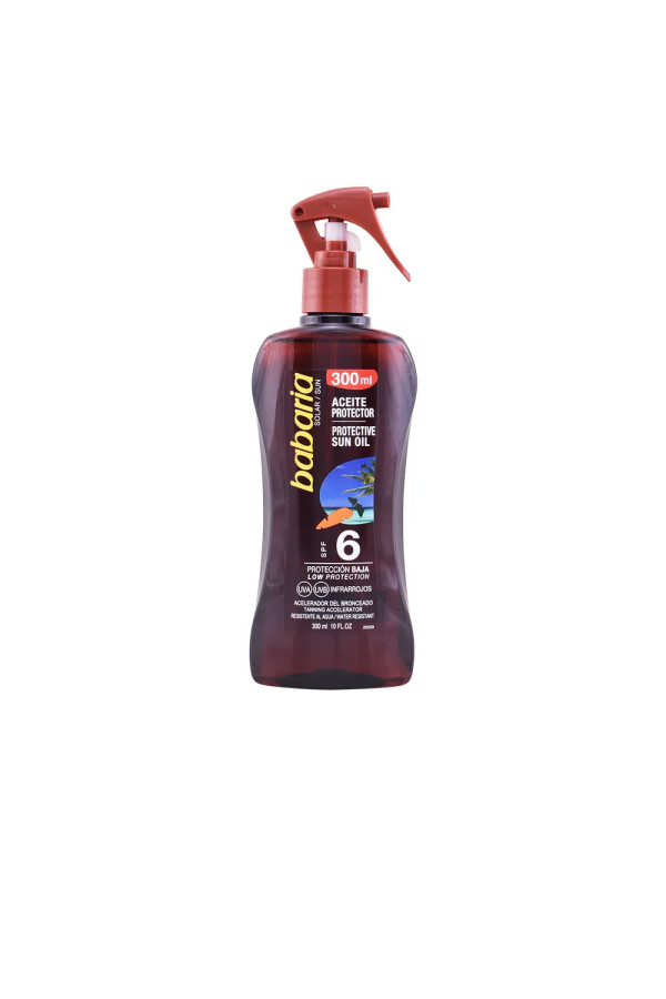 Babaria Huile Protectrice Carotte Spf6 300ml