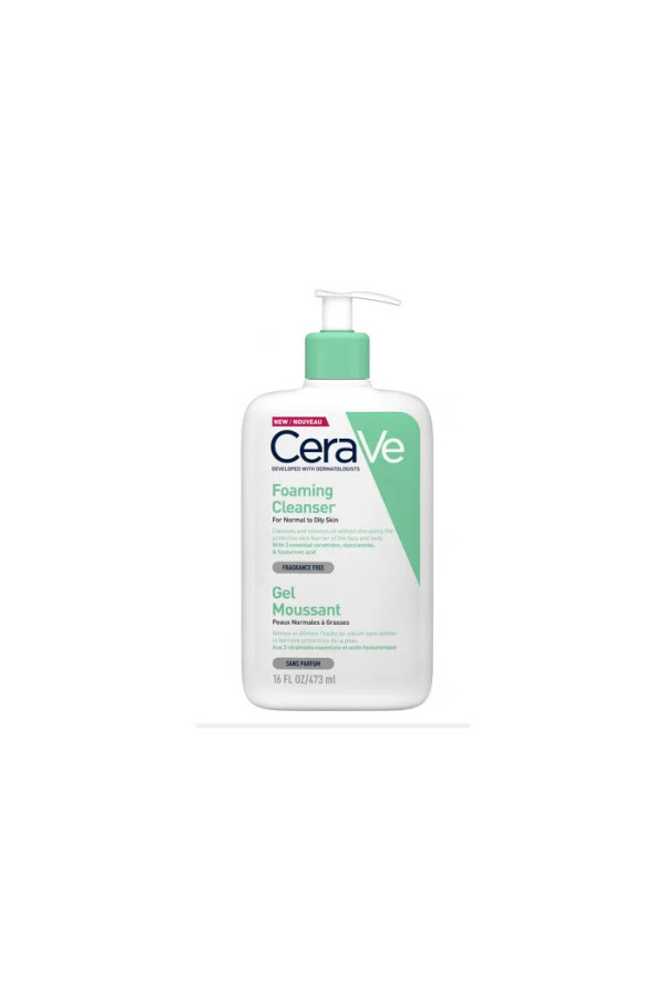 Cerave Gel Nettoyant Moussant 473ml
