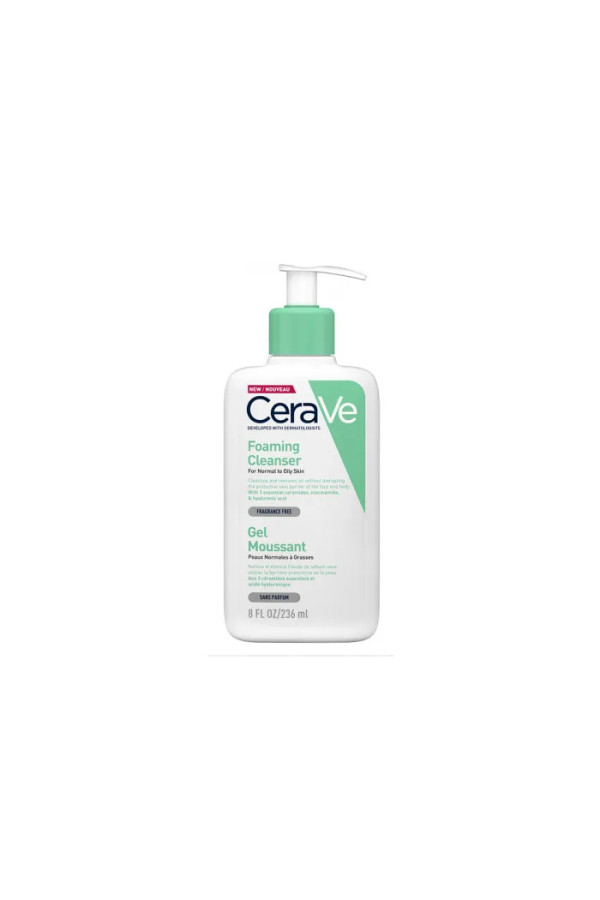 Cerave Gel Nettoyant Moussant 236ml