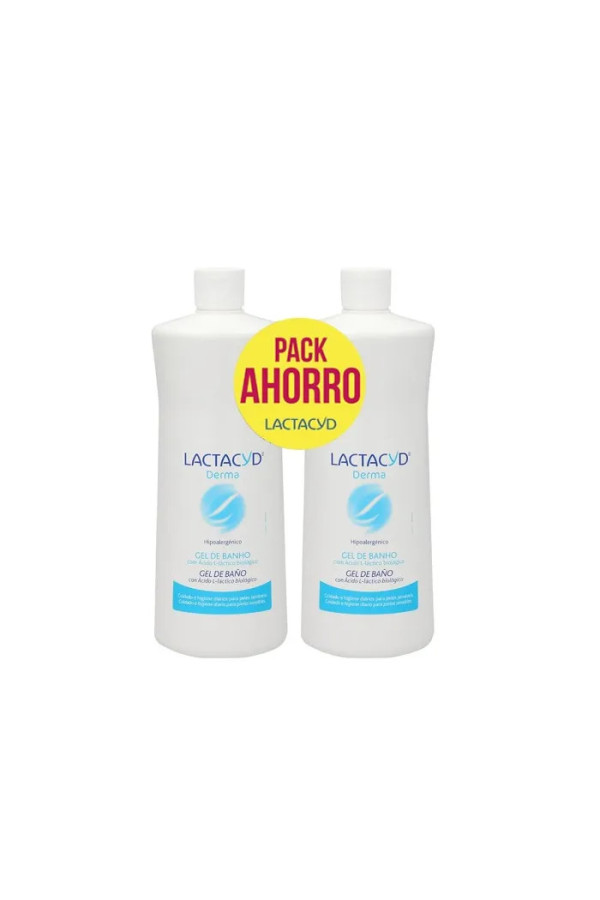 Lactacyd Derma Gel de Bain 2x1000 ml