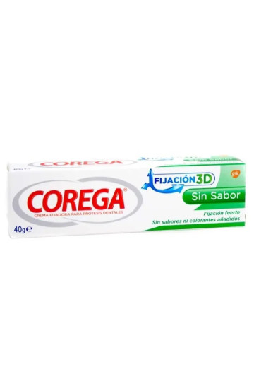 Corega Sans Saveur Crème De Fixation 40g