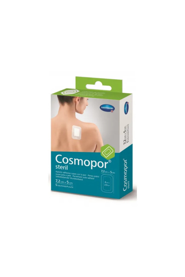 Hartmann Cosmopor Steril 7.2x5cm 5 Unités 