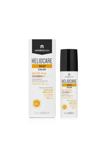 Heliocare 360º Color Gel Oil-Free Spf50 Beige 50ml
