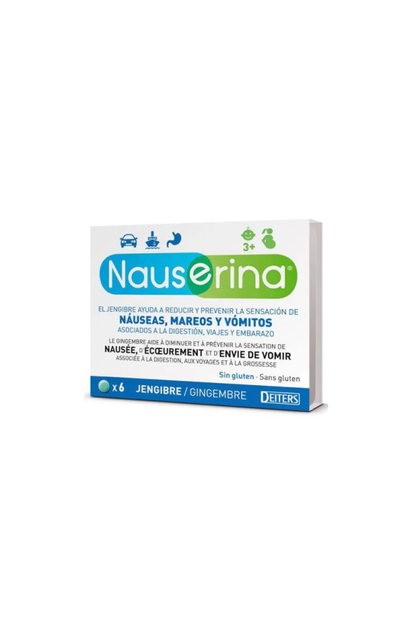Deiters Nauserina 6 Comprimés