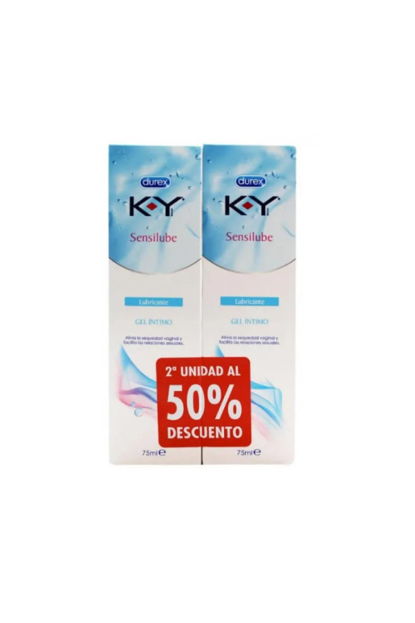 Durex Sensilube KY Lubrifiant Intime 2x75ml