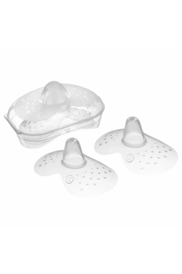 Mam Nipple Shields Silicone 2 Pieces Small Size S