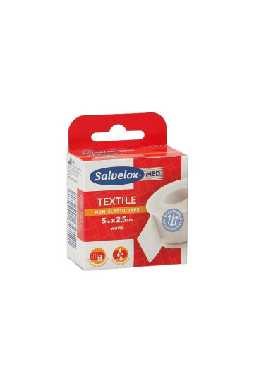 Salvelox Ruban Textile Blanc 5mx2