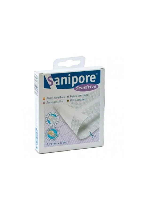 Pansement Adhésif Sanipore 75cmx8cm 1ud