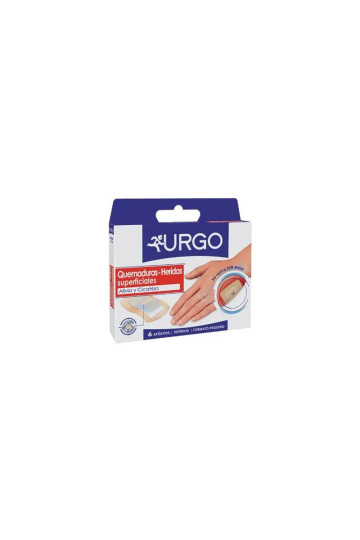 Urgo Quemaduras y Heridas Superficiales 6uds