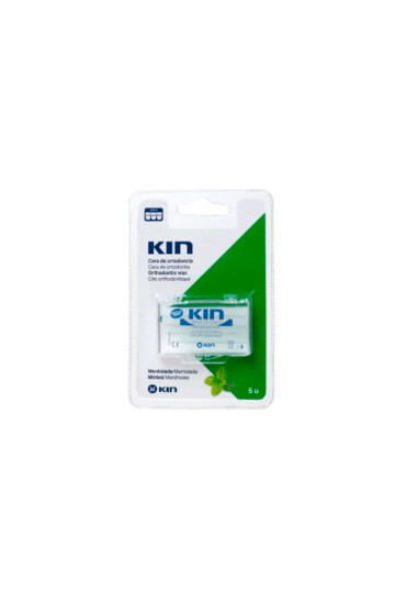 Kin Orthodontic Wax Mentholated 5 Units