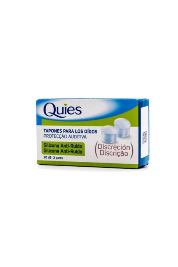 Quies Bouchons En Silicone Anti-bruit 6 Unités