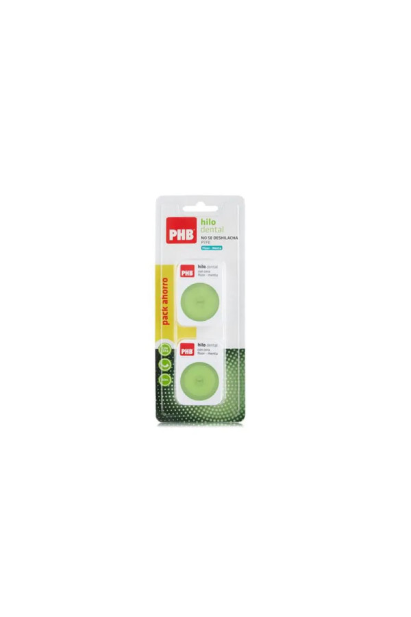 Pbh Phb Fluorure y Peppermint Dental Floss 50m Double Wax