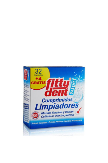 Phb Fittydent Nettoyants Super Compressés 32 Unités