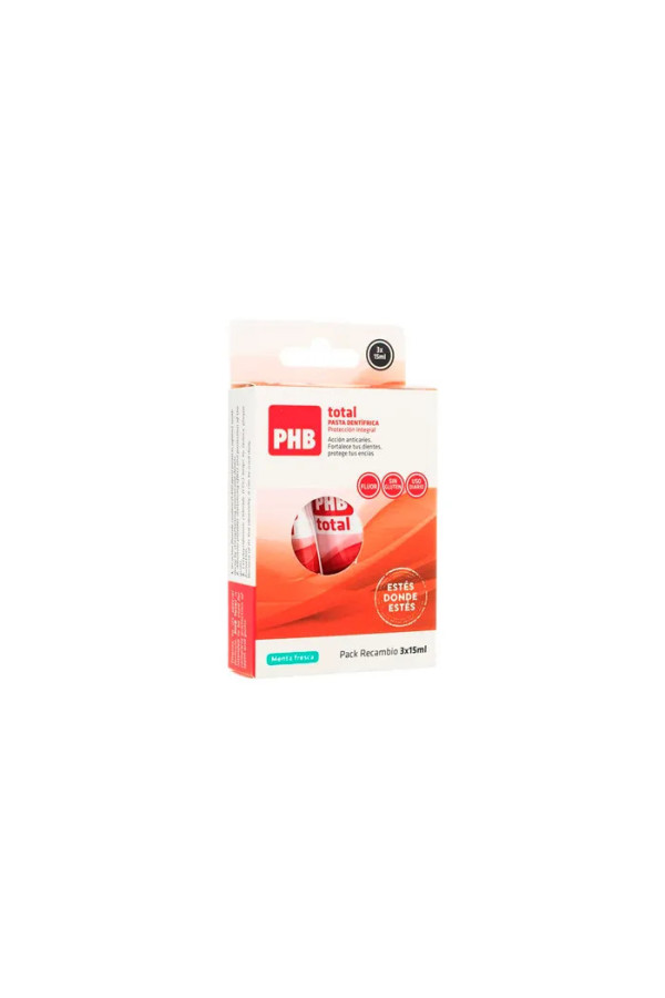 PHB Pack Adult Toothpaste Total 3x15ml